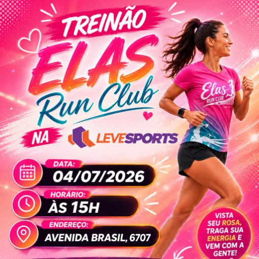 Event cover Treinão Elas Run Club