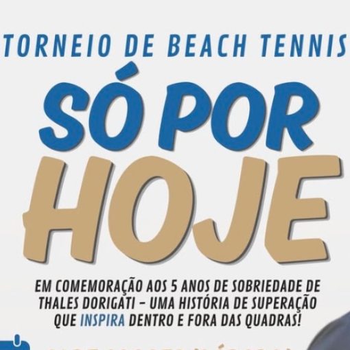 Event cover Torneio de Beach Tennis Só Por Hoje - Mar de Minas - Pouso Alegre