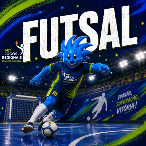 Capa do evento Futsal - | 07 e 13 | - Jogos Regionais de Lençois Paulista