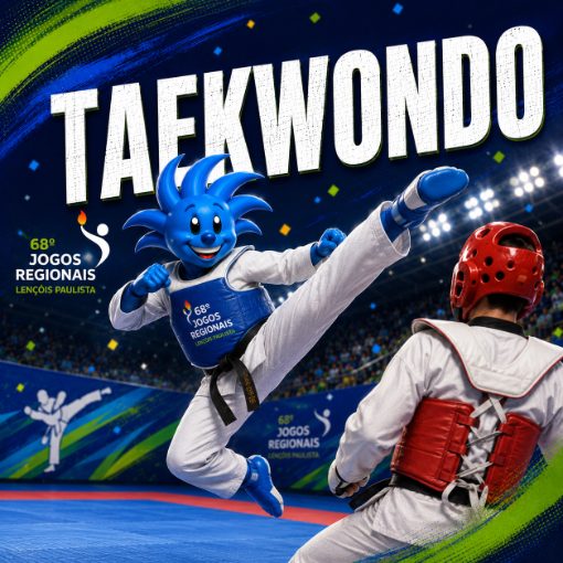 Event cover Taekwondo - | 09 e 10 | - Jogos Regionais de Lençois Paulista
