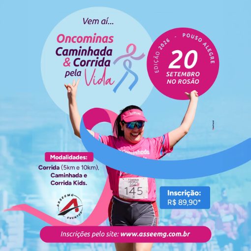 Event cover Oncominas - Caminhada & Corrida pela Vida