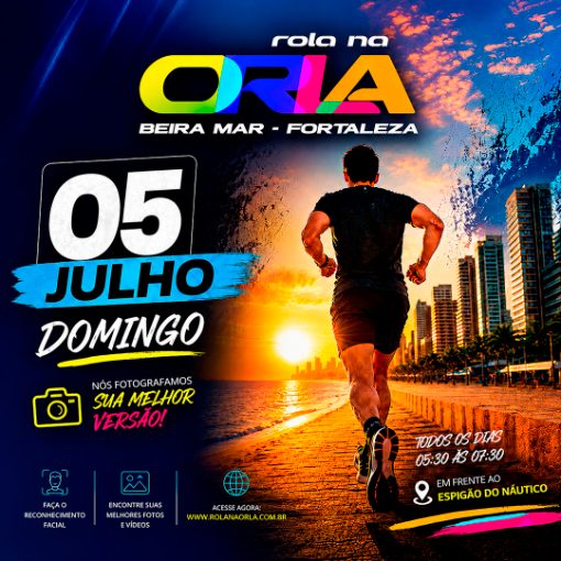 Capa do evento TREINO BEIRA MAR 05 JULHO FORTALEZA