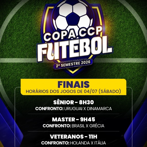 Event cover Finais Copa CCP Futebol - 04/07