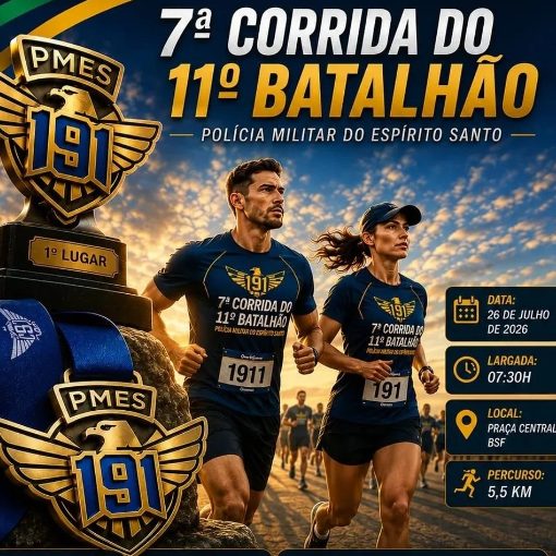 Event cover CORRIDA DO 11º BATALHAO DE BARRA DE SAO FRANCISCO