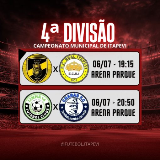 Event cover Campeonato Municipal de Itapevi - 4ª Divisão 