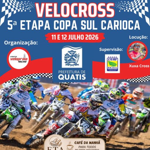 Portada del evento 5ª ETAPA COPA SUL CARIOCA VELOCROSS 