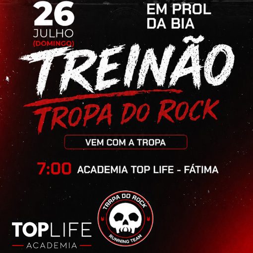 Capa do evento Treinão da Tropa em Prol da Bia