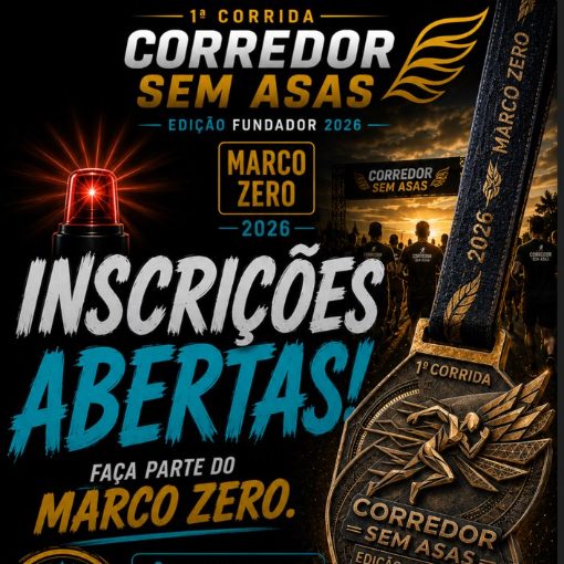 Capa do evento 1ª CORRIDA CORREDOR SEM ASAS 