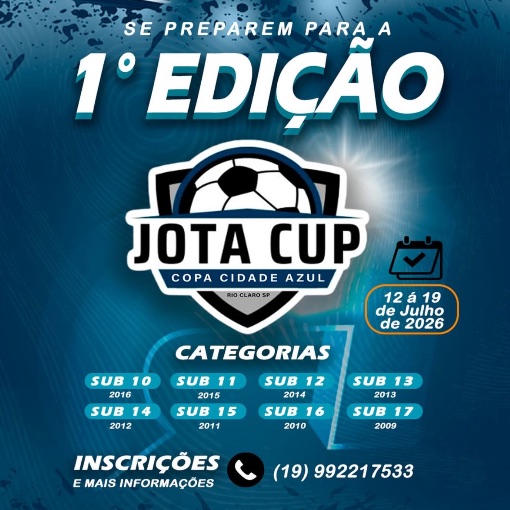 Event cover Jota Cup - 1º Edição Copa Cidade Azul - SEGUNDA-FEIRA