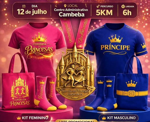 Event cover CORRIDA DAS PRINCESAS 2k26