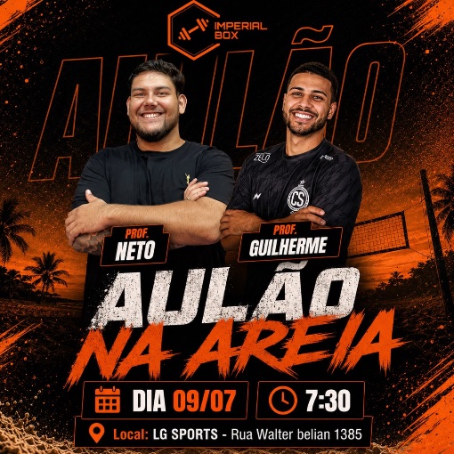 Event cover Imperial aulão na areia