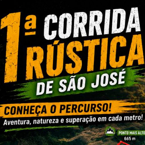 Event cover 1º CORRIDA RÚSTICA DE SÃO JOSÉ DO BARREIRO