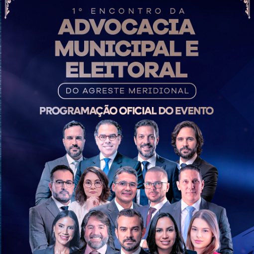 Event cover 1 ENCONTRO DA ADVOCACIA MUNICIPAL E ELEITORAL