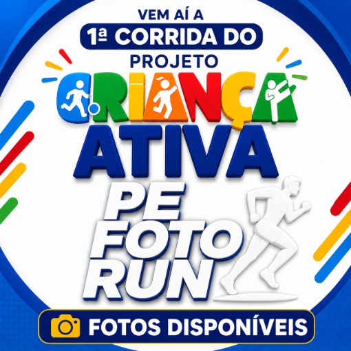 Event cover 1ª CORRIDA DO PROJETO CRIANÇA ATIVA - PARQUE SANTOS DUMONT