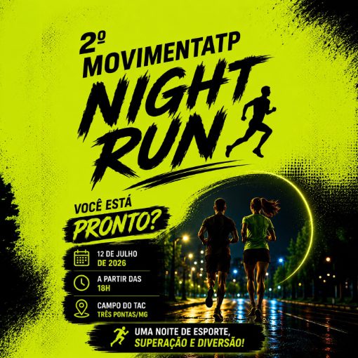 Capa do evento 2º MovimentaTP Night Run
