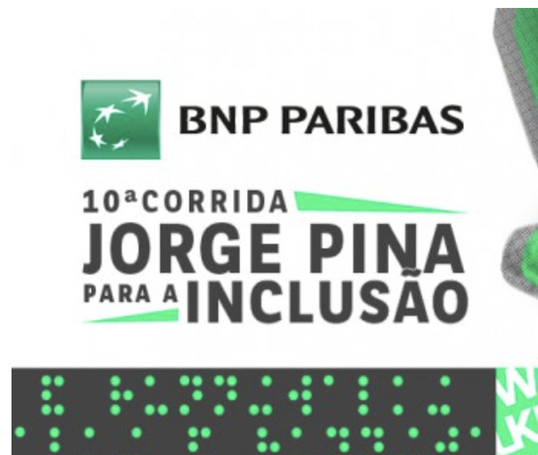 Event cover 10ª CORRIDA JORGE PINA PARA A INCLUSÃO