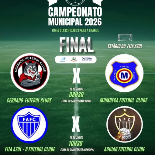 Event cover Final campeonato rural e municipal