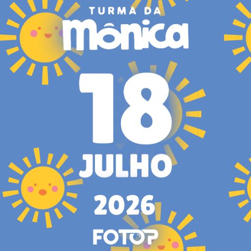 Event cover Parque Inflável Turma da Mônica - 18/07