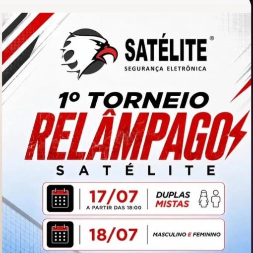 Capa do evento 1 Torneio Relampago Satelite Arena João Menezes