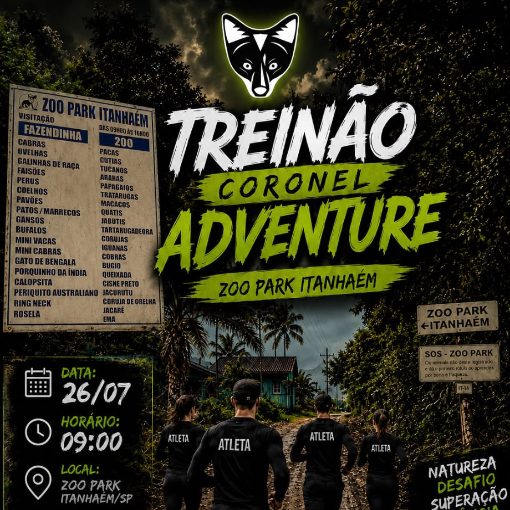 Copertura dell'evento Treinão Coronel Adventure 