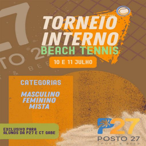 Portada del evento Torneio Interno de Beach Tennis - Posto 27