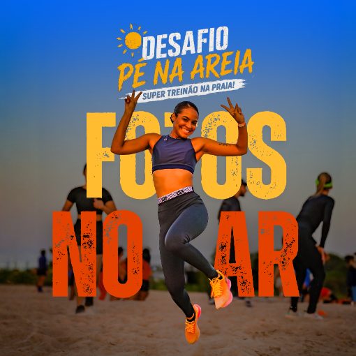Capa do evento Desafio Pé na Areia