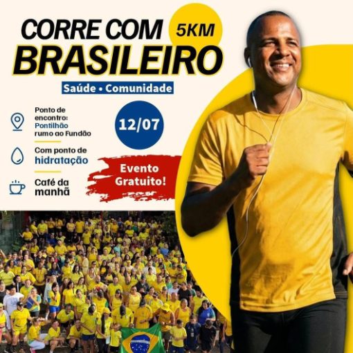 Event cover Corre com brasileiro 