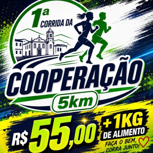 Portada del evento Corrida da Cooperação - Baependi