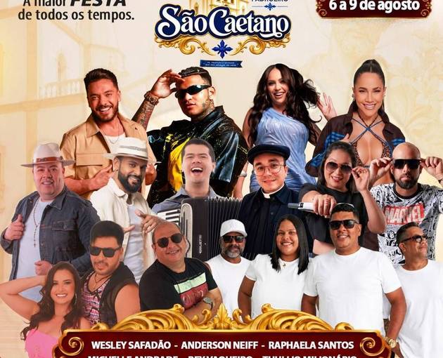 Event cover Festa do Padroeiro de São Caitano - Festa de Agosto