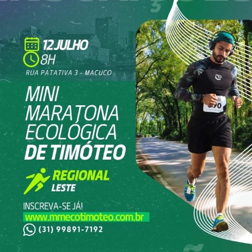 Event cover Mini Maratona Ecológica de Timóteo - 2026