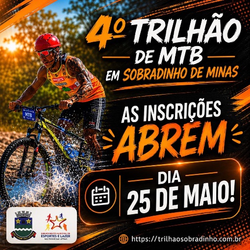 Event cover 4º trilhão de Sobradinho de minas 