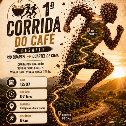 Event cover 1ª CORRIDA DO CAFÉ - LINHARES
