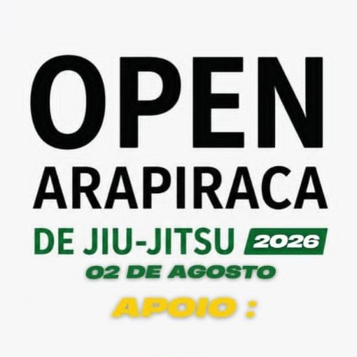 Capa do evento Open Arapiraca de Jiu-Jitsu 2026