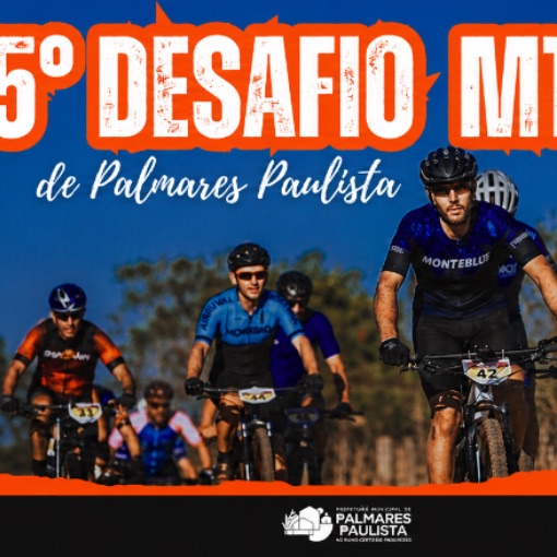 Event cover 5º DESAFIO MTB DE PALMARES PAULISTA