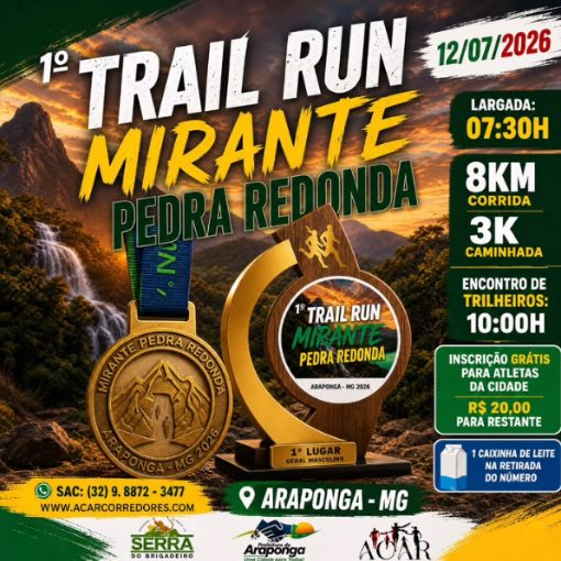 Event cover Trail Run Mirante Pedra Redonda