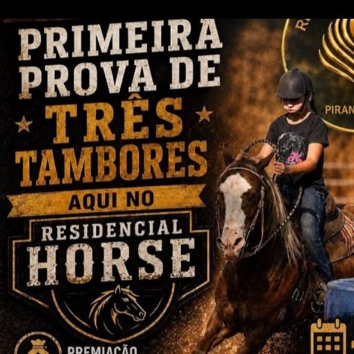 Capa do evento Primeira Prova de Tres Tambores - Residencial Horse