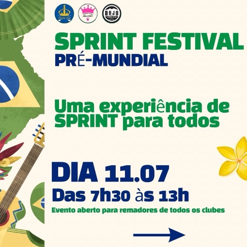 Event cover Sprint Paddle club rumo ao mundial!