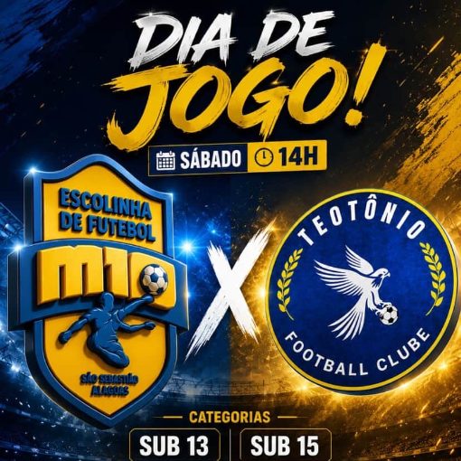 Event cover ESCOLINHA M10 VS TEOTONIO FC