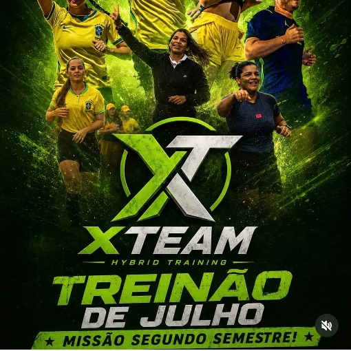 Capa do evento Treinão X Team de Julho - Missao Segundo Semestre