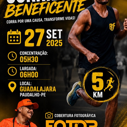 Event cover Corrida Beneficente Malu Fitness 
