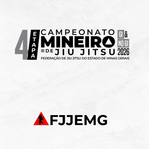 Event cover 4ª ETAPA CAMPEONATO MINEIRO DE JIUJITSU - SABADO