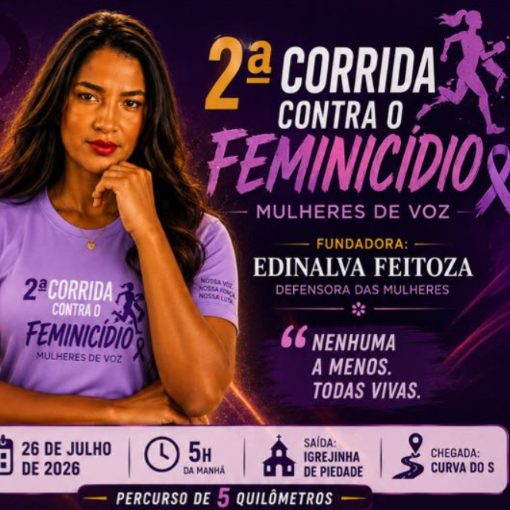 Event cover 2 CORRIDA CONTRA O FEMINICÍDIO / Orla de PIEDADE