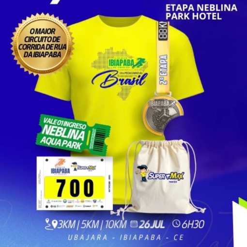 Event cover CIRCUITO IBIAPABA DE CORRIDA DE RUA - ETAPA UBAJARA