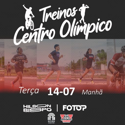 Event cover TREINOS CENTRO OLÍMPICO 14-07 MANHÃ