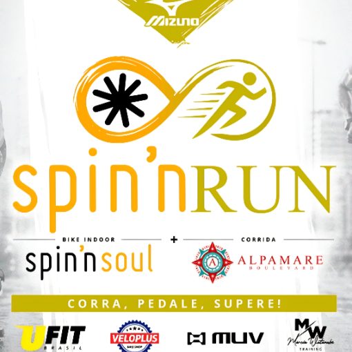 Capa do evento SPIN´N RUN - BIKE INDOOR + CORRIDA