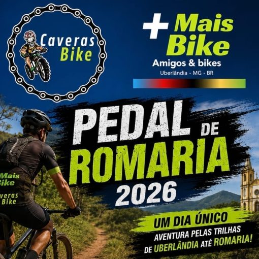Event cover PEDAL DE ROMARIA 2026 - TRILHAS DE UBERLANDIA ATÉ ROMARIA