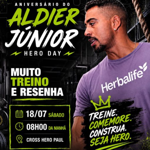 Event cover ANIVERSARIO ALDIER JUNIOR