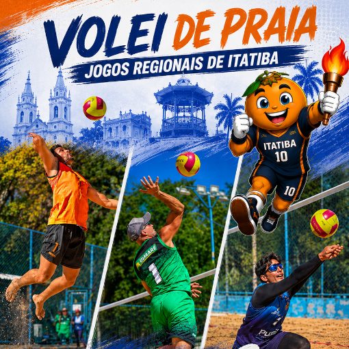 Capa do evento VOLEI DE PRAIA  - JOGOS REGIONAIS DE ITATIBA 