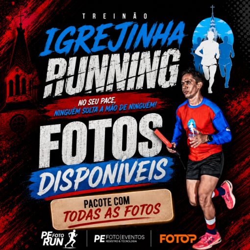 Event cover TREINÃO IGREJINHA RUNNING 14/07