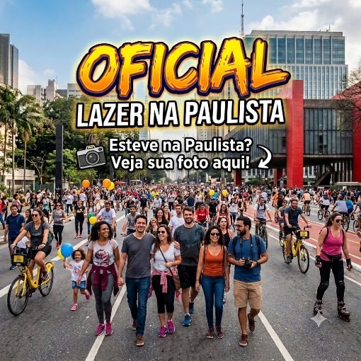 Event cover *OFICIAL* Lazer na Paulista | Domingo